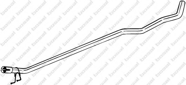 BOSAL 900-011 Exhaust Pipe